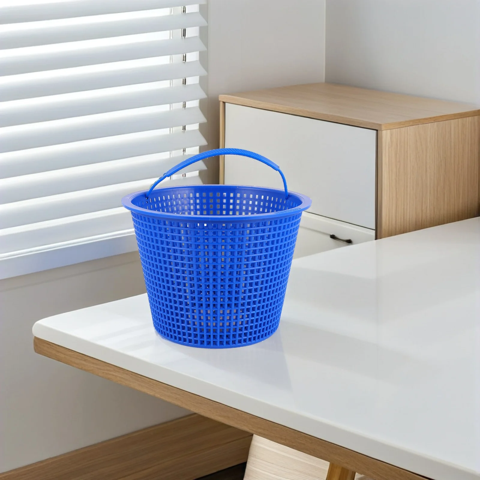 سلة فلتر حمام السباحة، سلة مضخة بلاستيكية مضادة للانسداد لإزالة حطام الأوراق، متوافقة مع جوارب مقشدة،