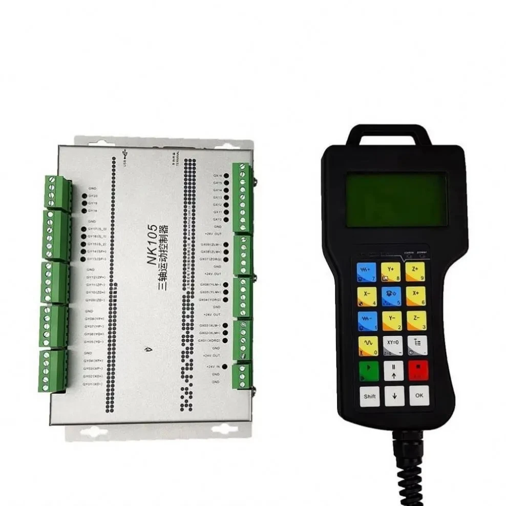 CNC Router ATC Machine Tool 3-Axis DSP Controller NK105 Cutting Machine Controller NC Studio Motion Control System