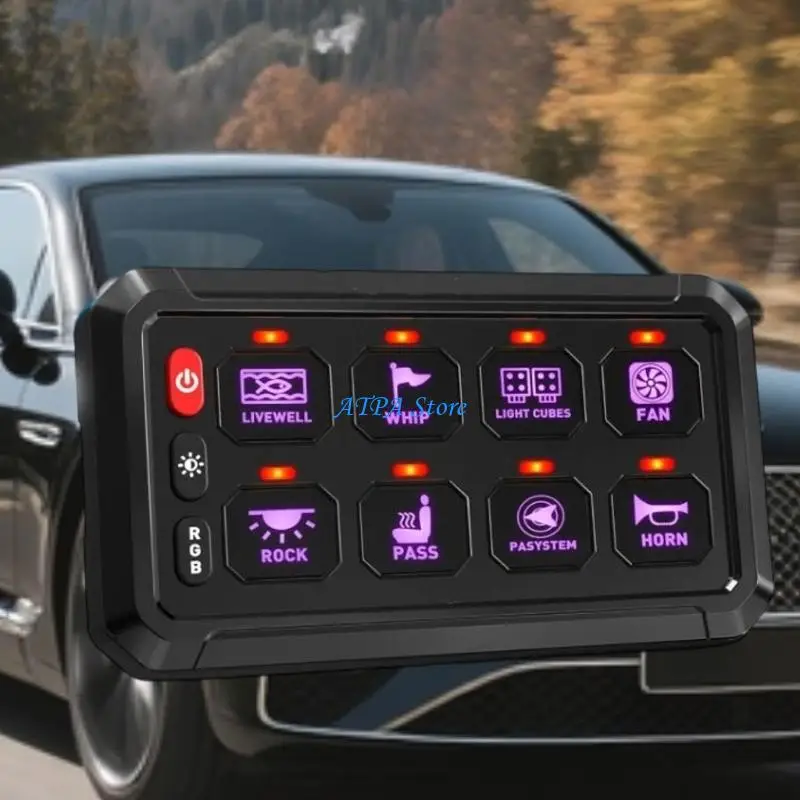 U13C High Quality 8 Touch Panel Featuring Dynamic Light Selection