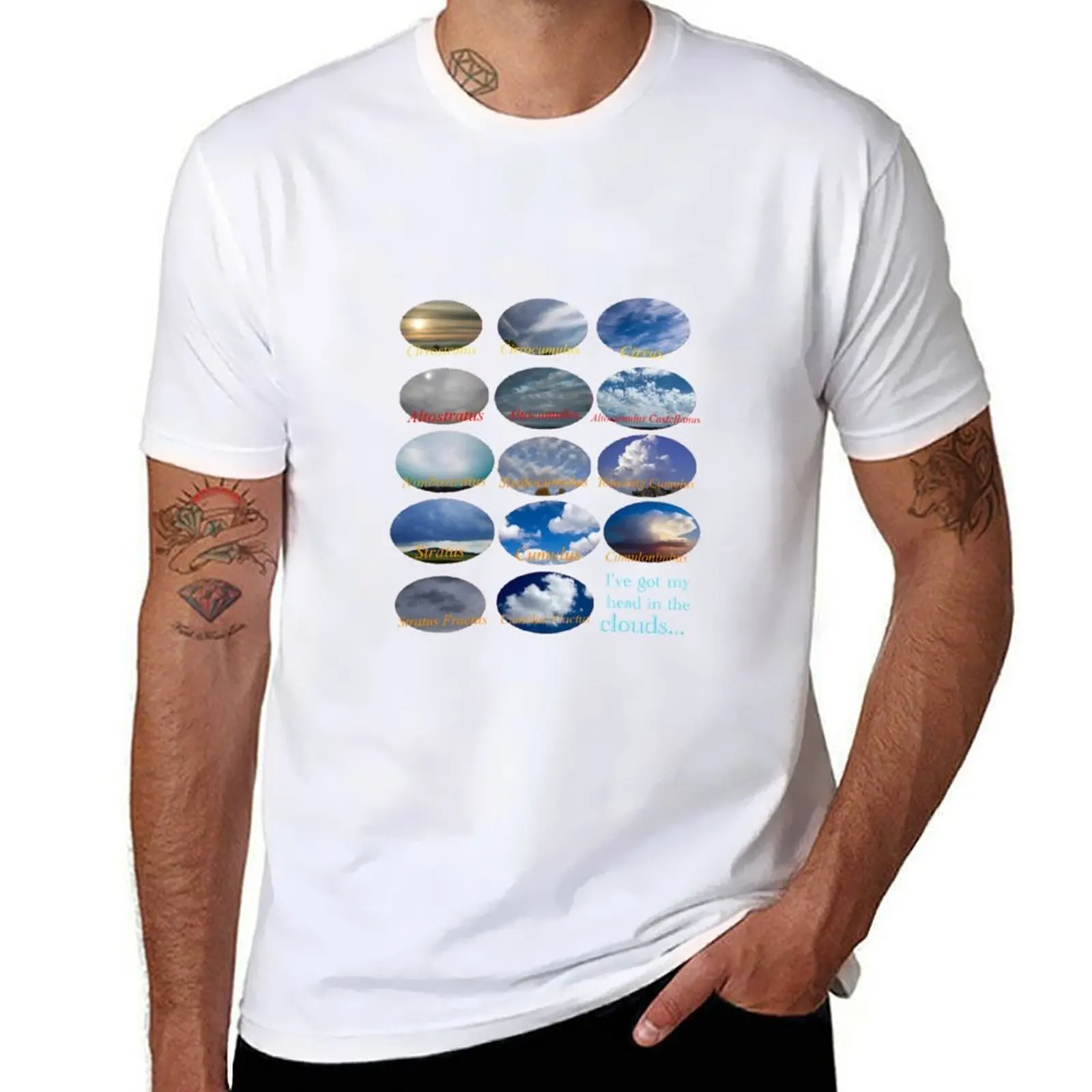 

I've got my head in the clouds... Cloud flow chart T-Shirt anime tshirt man t shirts graphic T-Shirt