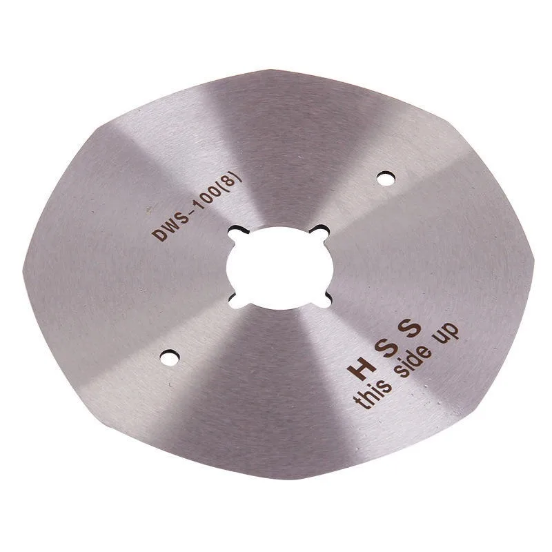 High Speed Round Knife Cutter Semi-auto Fabric Cutting Machine Sharp Blade for Thin & Thick Cloth Pre-sewing Tailor Equipment