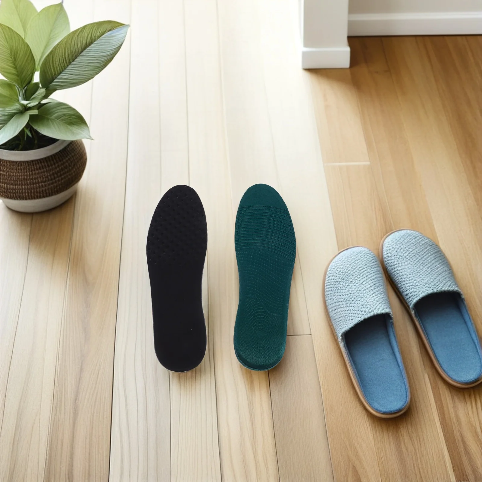 

Golf Sheepskin Insole Breathable Shock Absorption Inner Men Sports Shoe Inserts Lightweight Fit for Boot Running Flats for Men