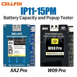 OSS-W09 Pro V3 RELIFE XA2 Pro Battery Efficiency Popup Tester Supports The Battery Pop-up Function of All Models of 11-15 Series