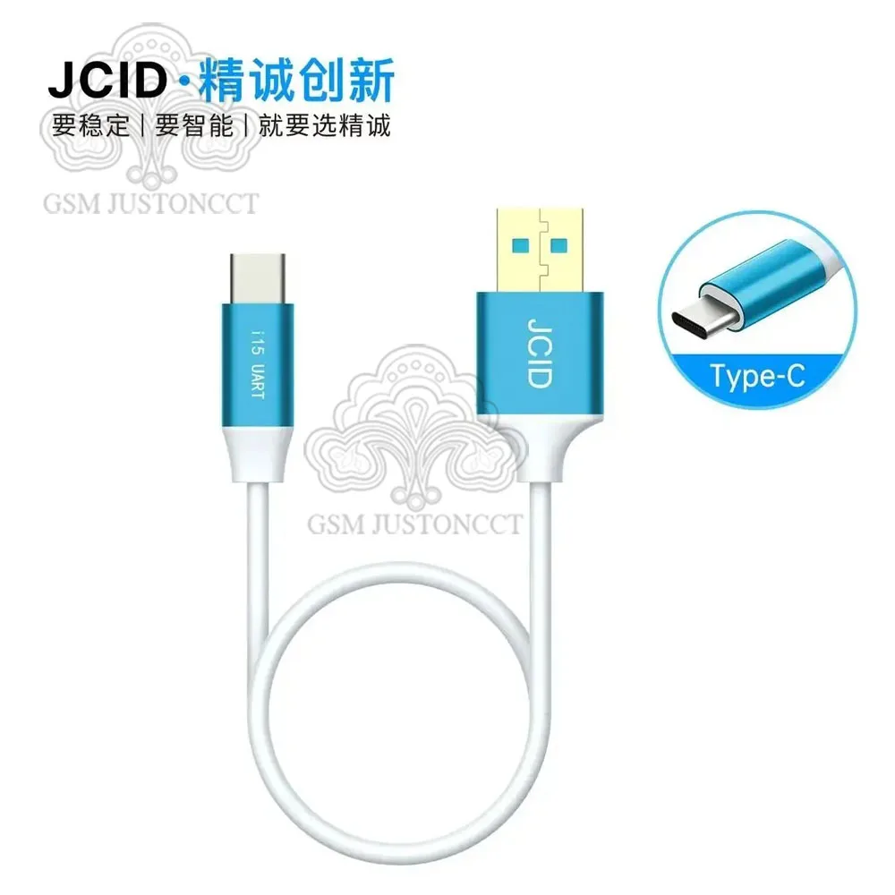 JCID JC I15 Restaurar Linha de Engenharia para iPhone Tipo-C Interface Ferramenta de Cabo de Transferência de Dados, 15 Plus 15 Pro Max iPad iPad