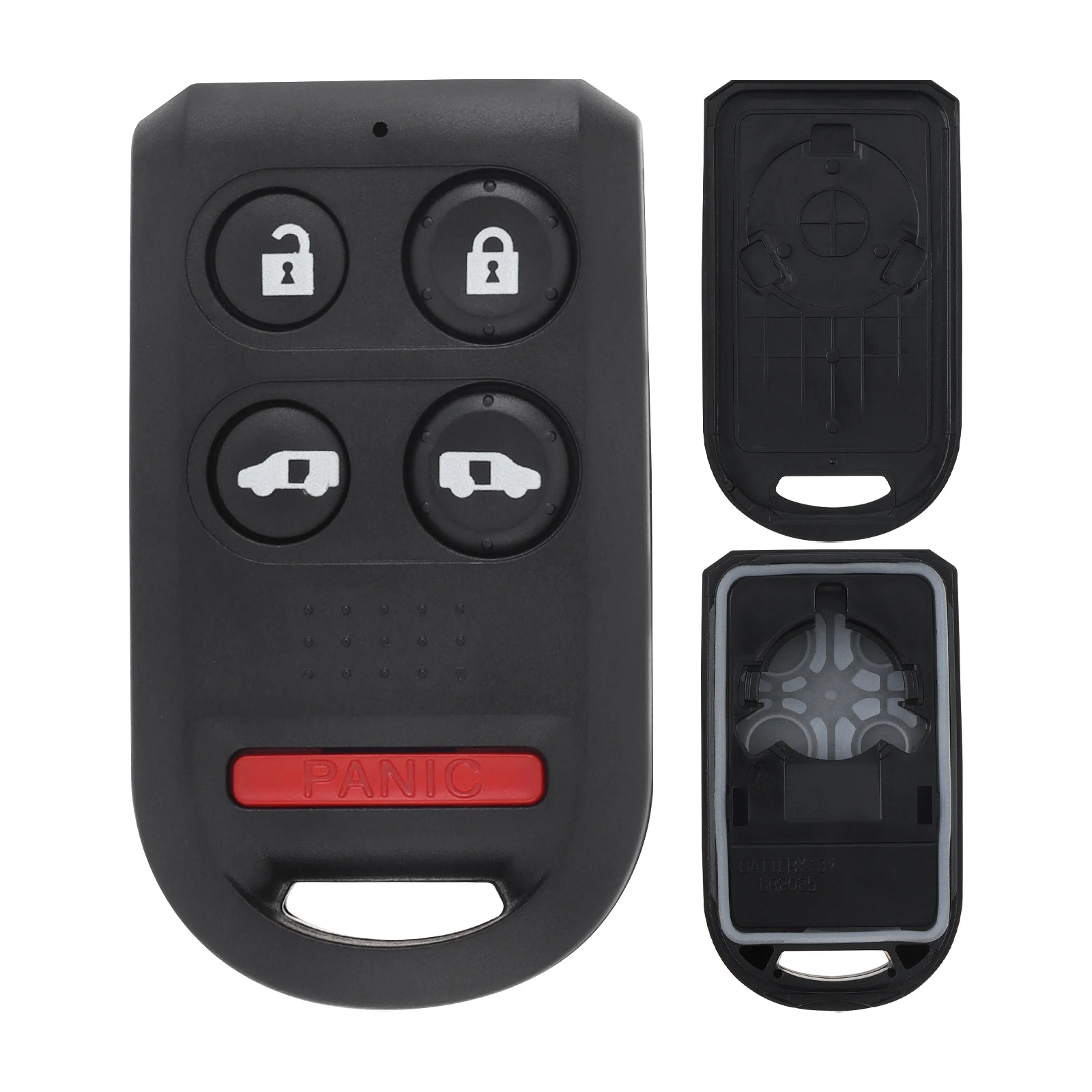 

5 Buttons Replacement Key Fob Cover Case Fit for Honda Odyssey 2005-2010 (OUCG8D-399H-A), Keyless Entry Remote Key Fob Shell