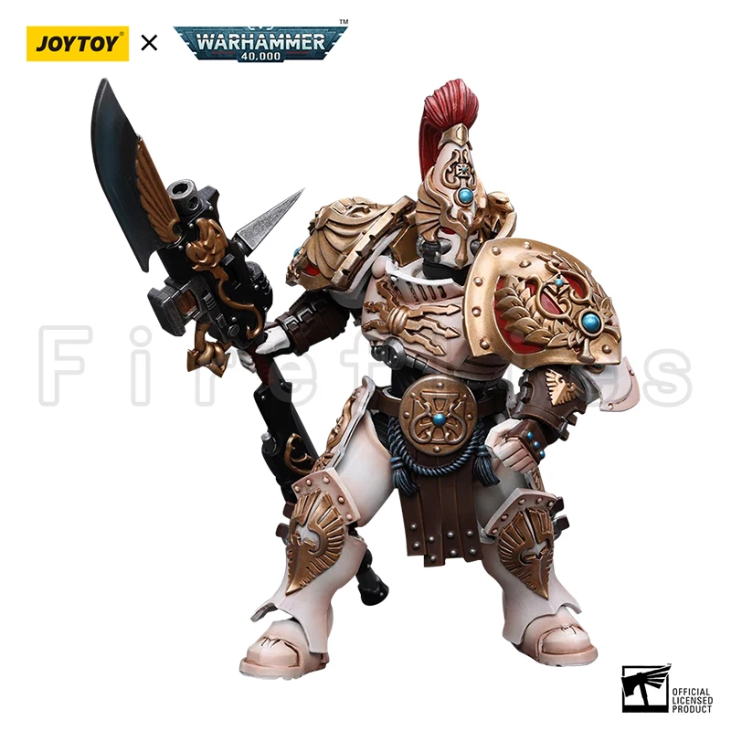 1/18 JOYTOY Action Figure 40K Adeptus Custodes Relógio Solar Vexilus Praetor Anime Modelo Presente