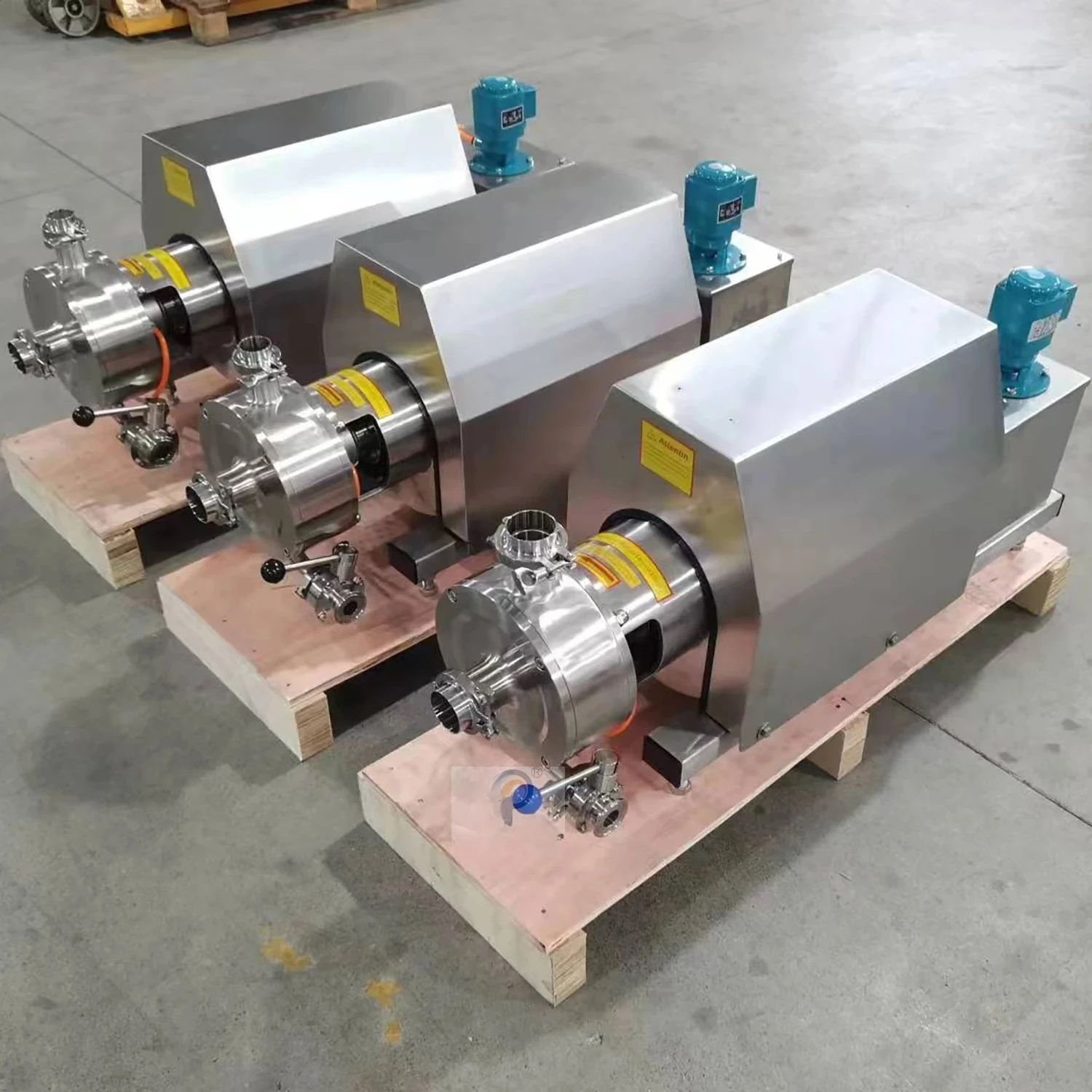 SS304 5.5KW 7.5HP Pipeline One Stage High Shear Mixing Dispersing Emulsifying Homogenizing Homogenizer Pump
