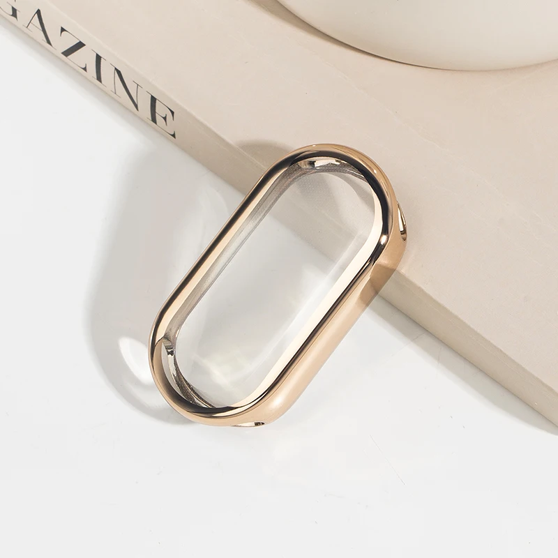 Soft TPU Case for Xiaomi mi band 10/9 accessories All-Around Protective Bumper shell Screen Protector miband band 10 9 Cover