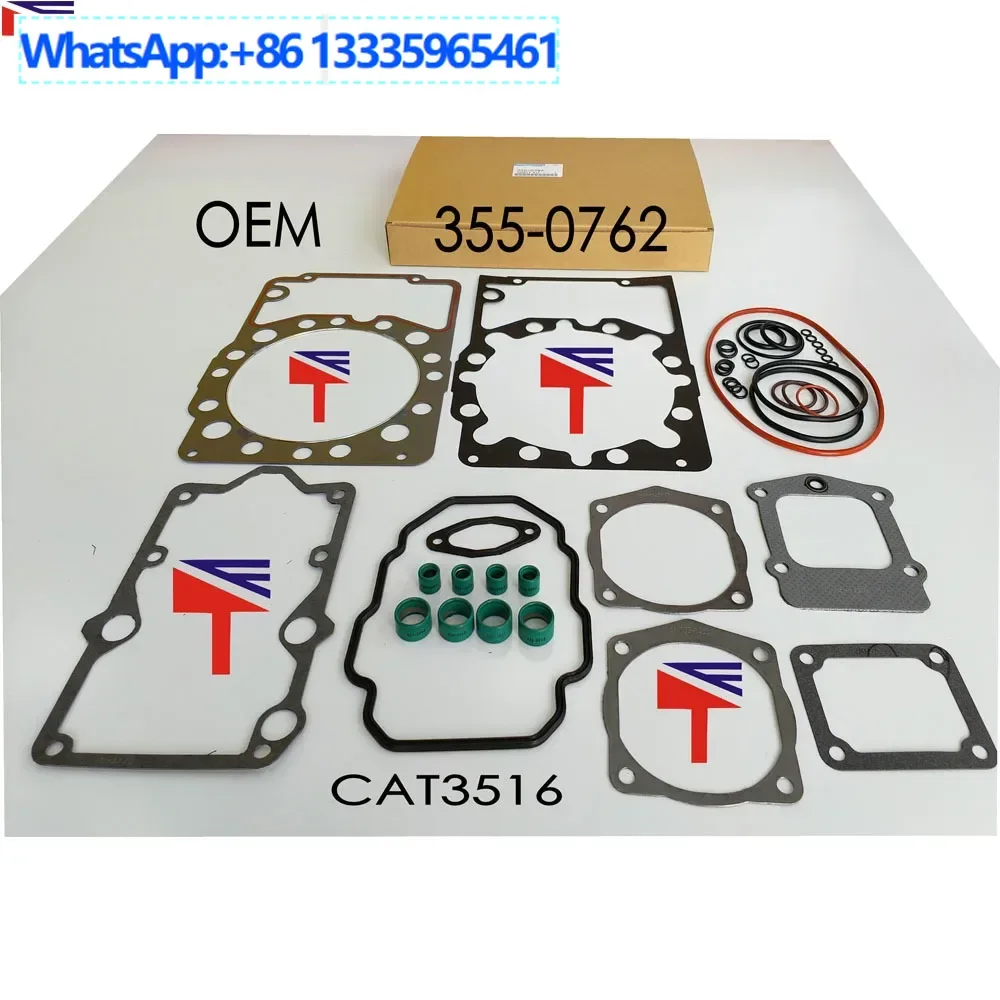 

355-0762 Single Cylinder Cover Repair Kit Suitable for Excavator 3516 Construction Machinery Parts