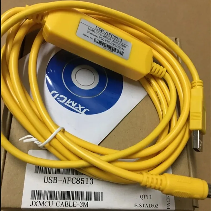 USB-AFC8513 Adapter FP0 FP2 FP-X FP-M PLC Programming Cable