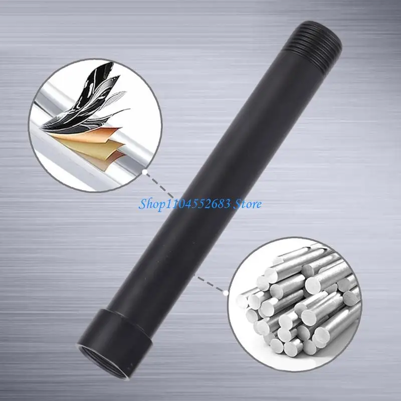 

Y6GD Shower Extend Pipe Extend Tube Round Shower Head Extension Rod Elegant Shower Extension Pipe Bathroom Accessories