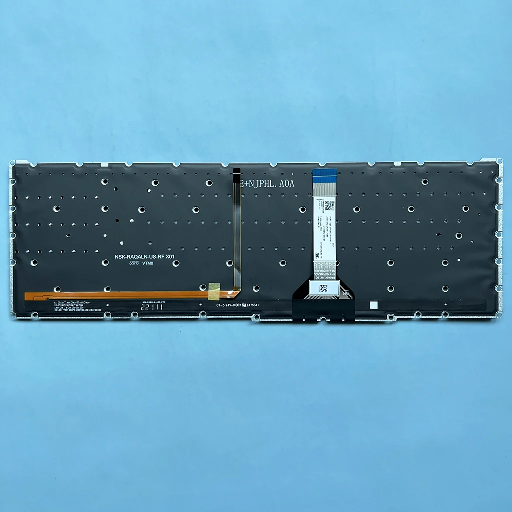 AN515-57 الروسية RGB الخلفية لوحة المفاتيح لشركة أيسر نيترو 5 AN515-45 AN515-56 AN515-58 AN515-57 AN517-41 AN517-53 AN517-54 دفتر