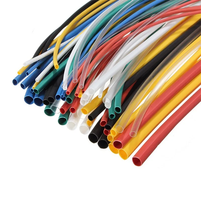 1Meter Heat Shrink Tubing Shrink Ratio 3:1 With Glue Thermoretractile Heat Shrinkable Tube Dual Wall adhesive lined tubing kit