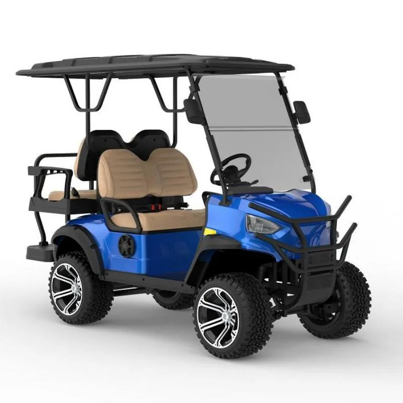 Wholesaler Customized High Performance Quality Assurance Golf Buggy Carts Electric Hunting Off Road Golf Cart 4 Seater