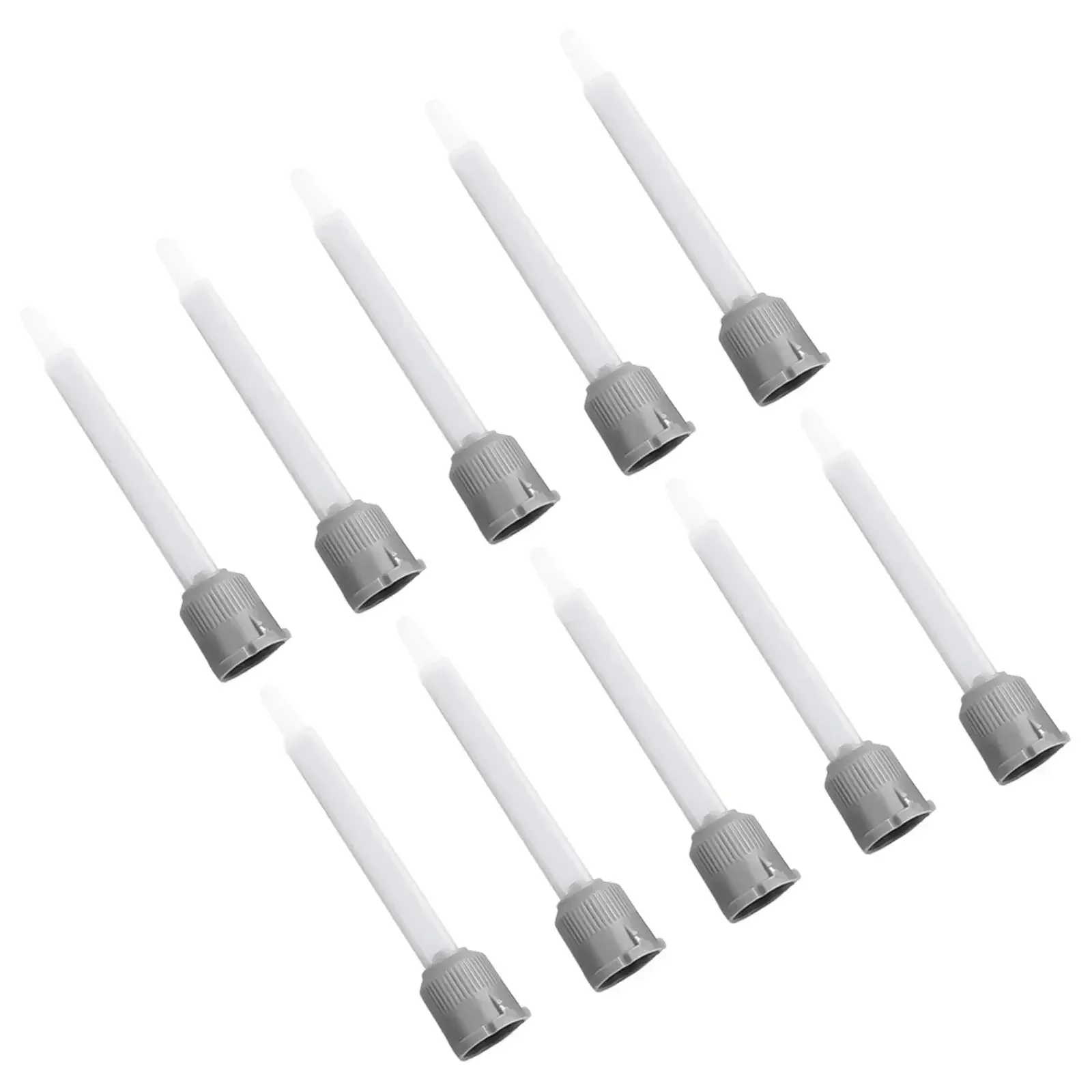 10PCS Static Mixer Nozzles Adhesive Mixing Tube Nozzle 1:1 For Pipe Current Adhesives Square Mixer Dual Cartridge Static Mixing