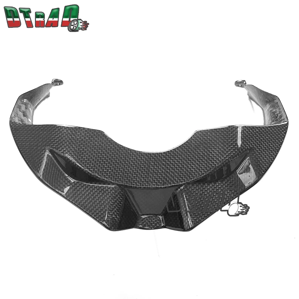 Voor Ducati Streetfighter V4 V4S V2 2020-2024 Koolstofvezel Front Stroomlijnkappen Bovenste Onderste Koplamp Cover Hoofd Kap Cover Cowl caps