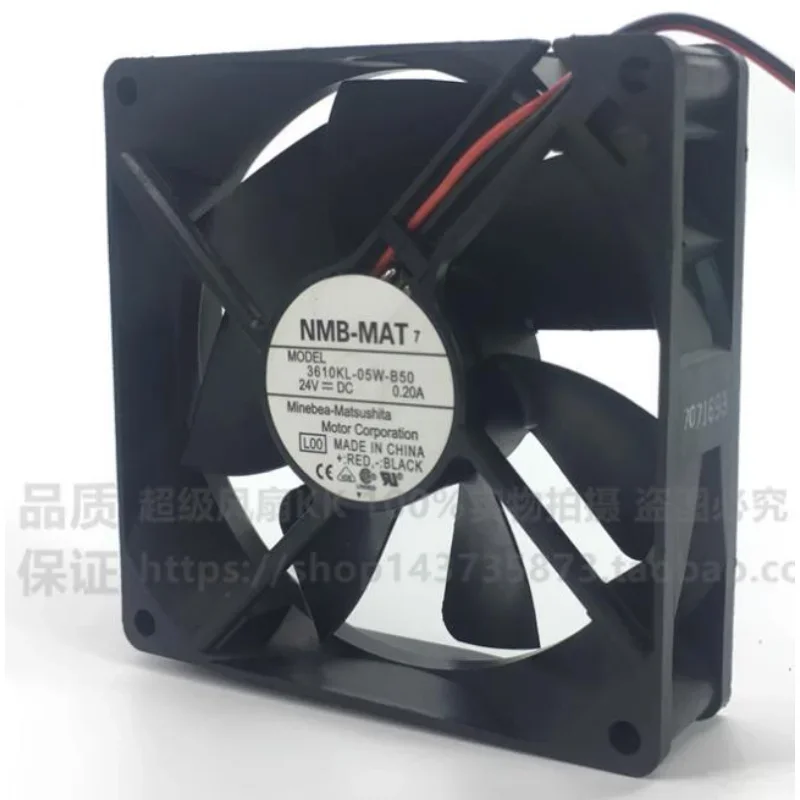 New CPU Fan For NMB-MAT 3610KL-05W-B50 9025 24V 0.20A 0.26A Inverter Cooling Fan 92*92*25MM