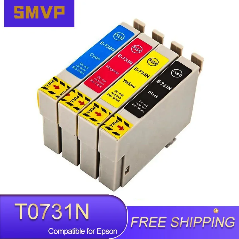 T73N 73N T0731N T0732N T0733N T0734N T0731HN Premium Color Compatible Ink Cartridge for Epson Stylus CX3900 TX103 TX220 TX300F