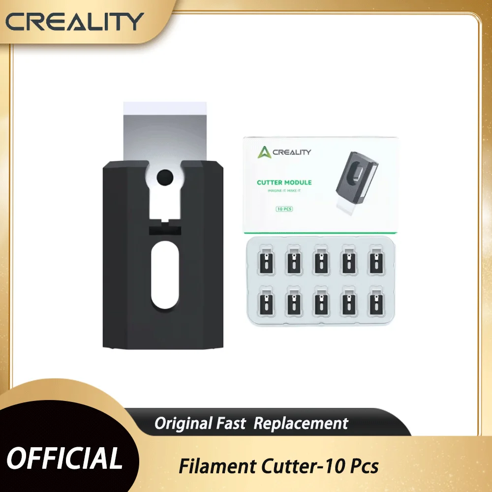 Creality Filament Cutter-10 Pcs for K2 Plus/K2/K2 Pro Original Fast  Replacement 3d Printer Parts