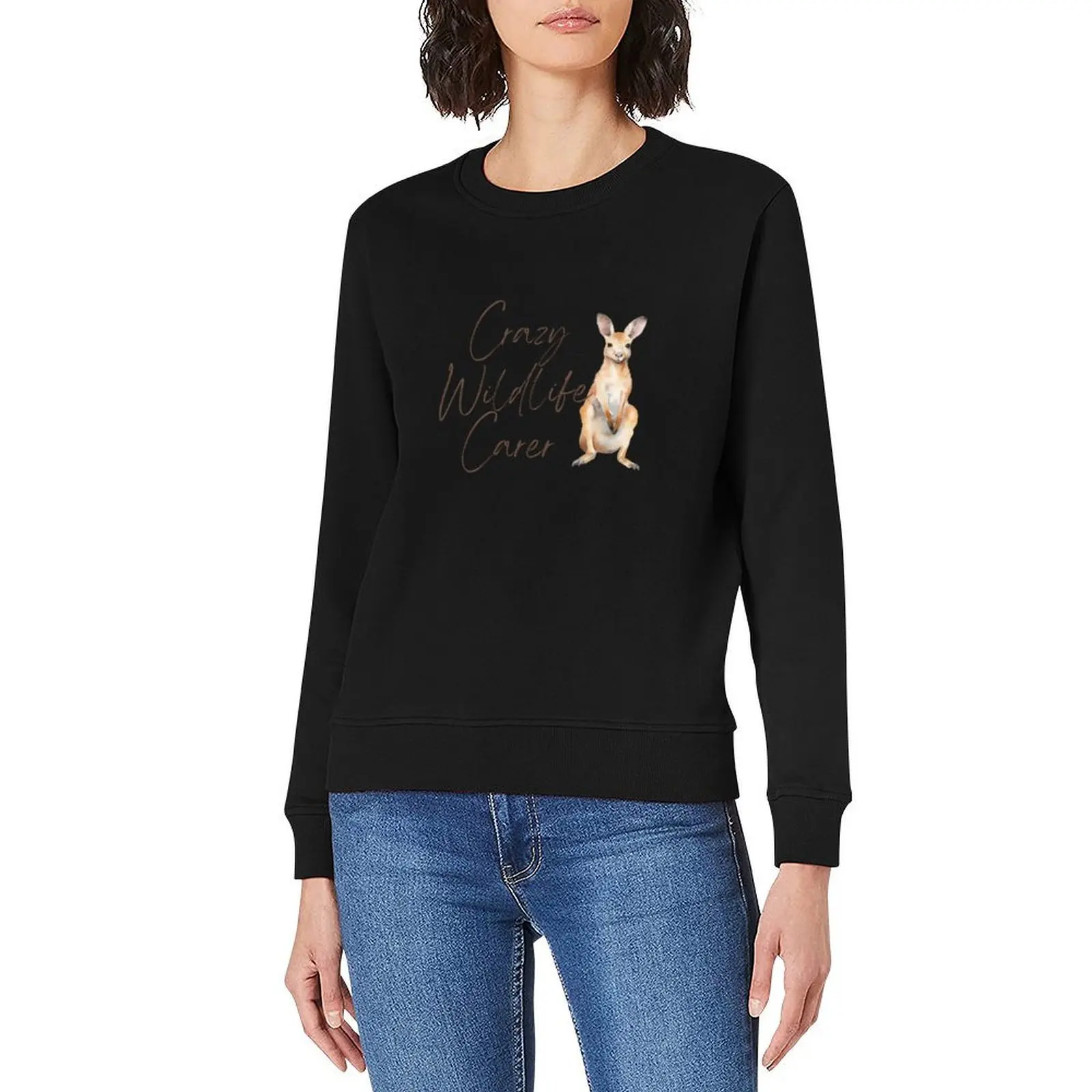 Crazy Wildlife Carer Pullover men's clothing clothes for men autumn new products tracksuit oversize sweatshirt