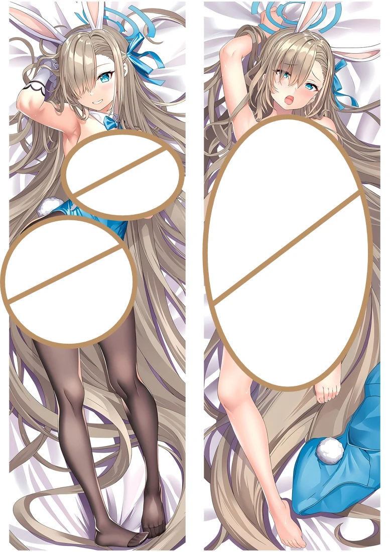 

Синий архив Itinose Asena Dakimakura наволочка с 2-сторонним принтом, обнимающая наволочка для тела