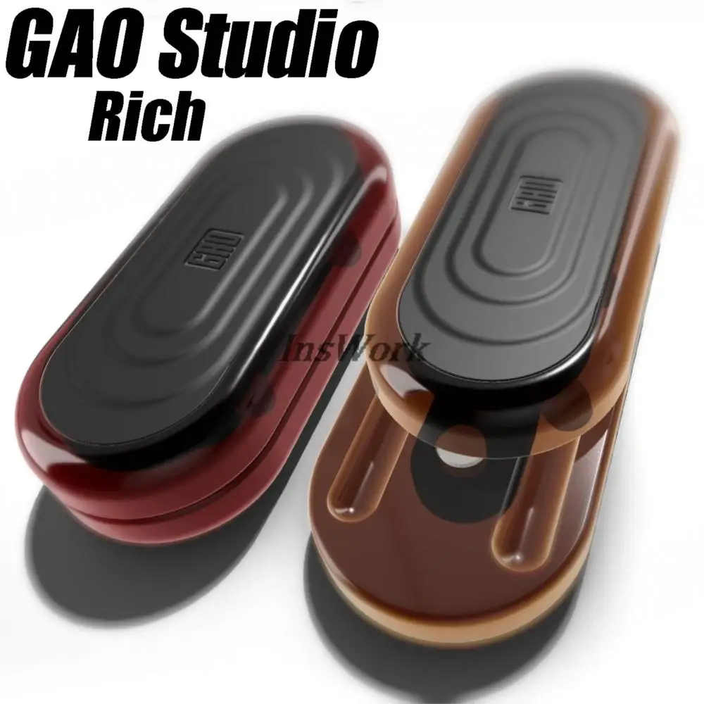 

GAO Studio Rich Push Slider PC Magnetism For Beginners EDC Office Trendy Toys Stress Releiver Slider Fidget Toy