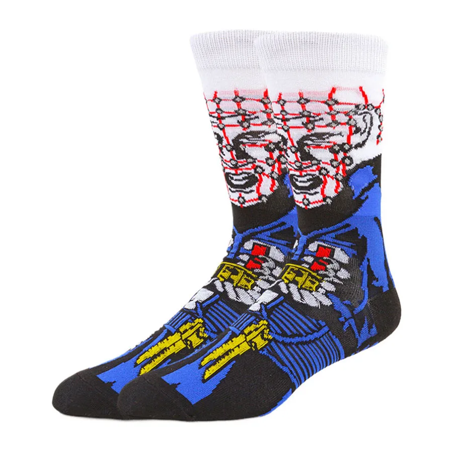 الهيب هوب شارع أزياء عيد الميلاد هالوين الكرتون أنيمي الجوارب الرجال النساء الجدة مضحك عارضة طاقم الجوارب الراحة الاستخدام اليومي