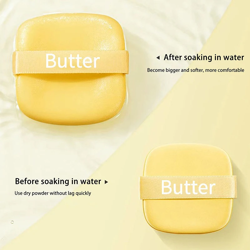 6 قطعة نفخة مسحوق الرطب والجاف ثنائي الغرض أدوات التجميل نفخة مسحوق الإبهام الصغيرة لا تأكل الأساس المخفي أحمر الخدود التفاصيل