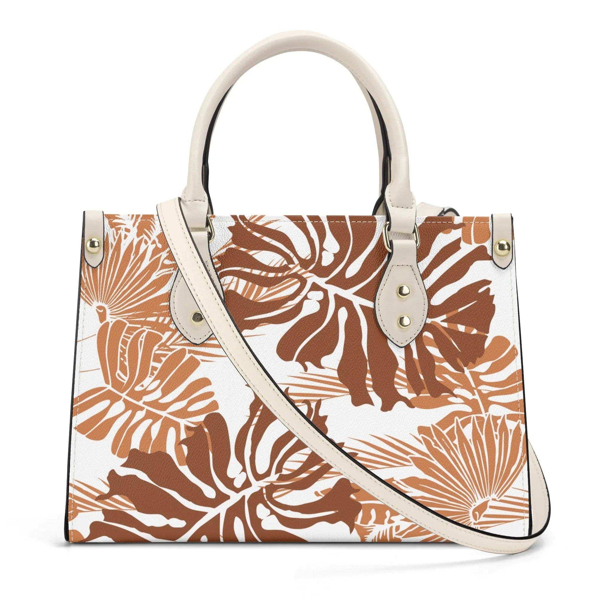 

New Polynesian Palm Leaf Designer Messenger Bag Retro Girl Shoulder Bag Christmas Birthday Gift Handbag Crossbody Bag