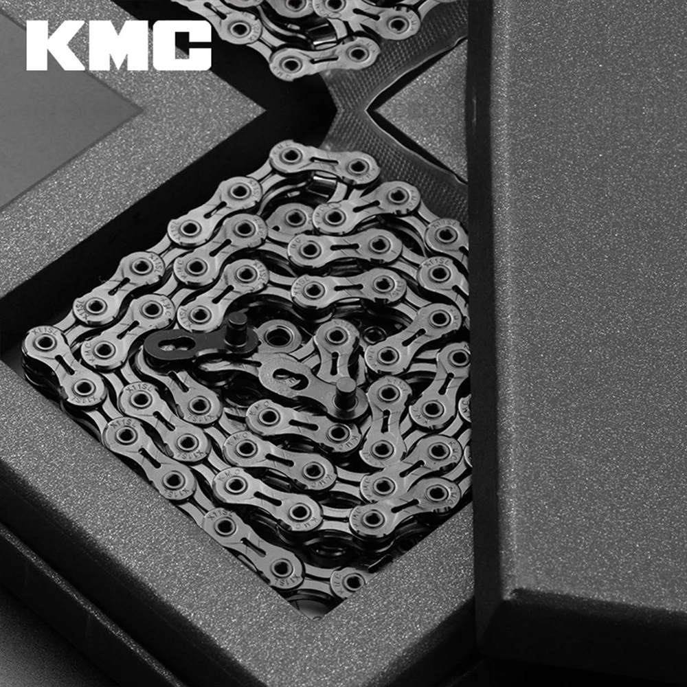 KMC DLC 11 Speed MTB Bike Diamond Chains Ultralight Black Red 116/118L X11 Mountain Bicycle Chains For Shimano Sram Campagnolo