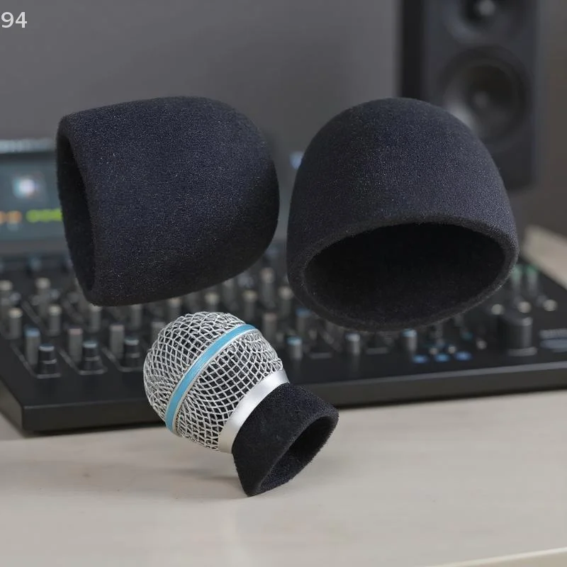 Microphone Protective&Cushion Inner-Foam Cap for Shure SM58 SLX24 PGX24 PG58 BETA58A – Pack of 2/10 - view 3