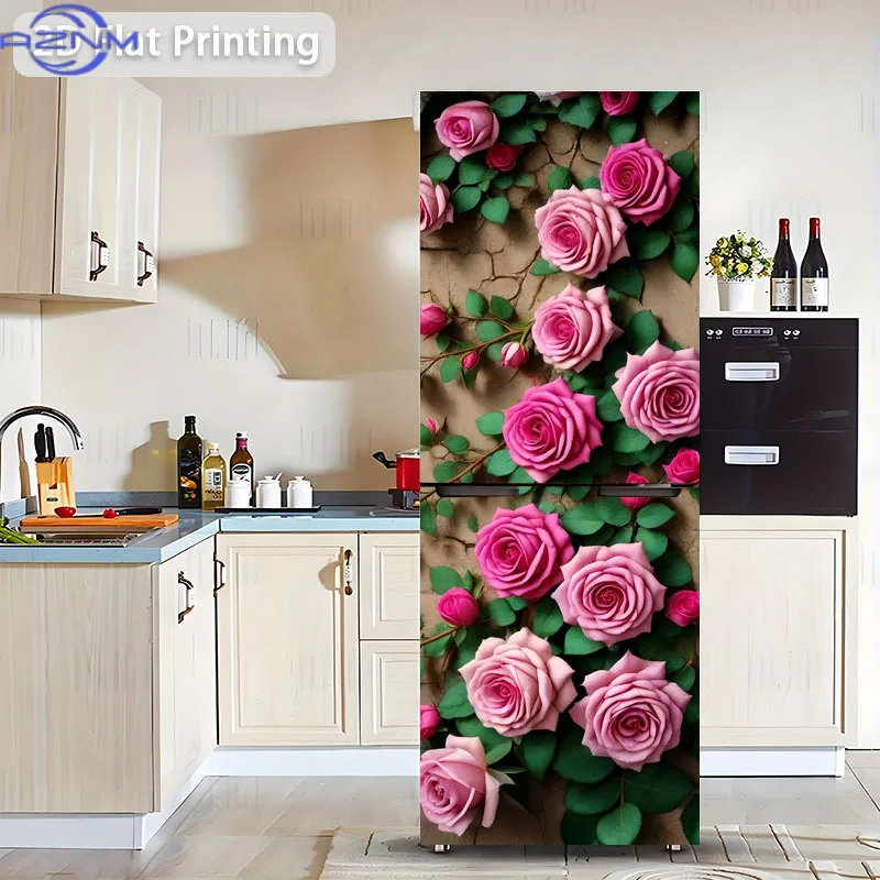 A Refrigerator Sticker Measuring with a 