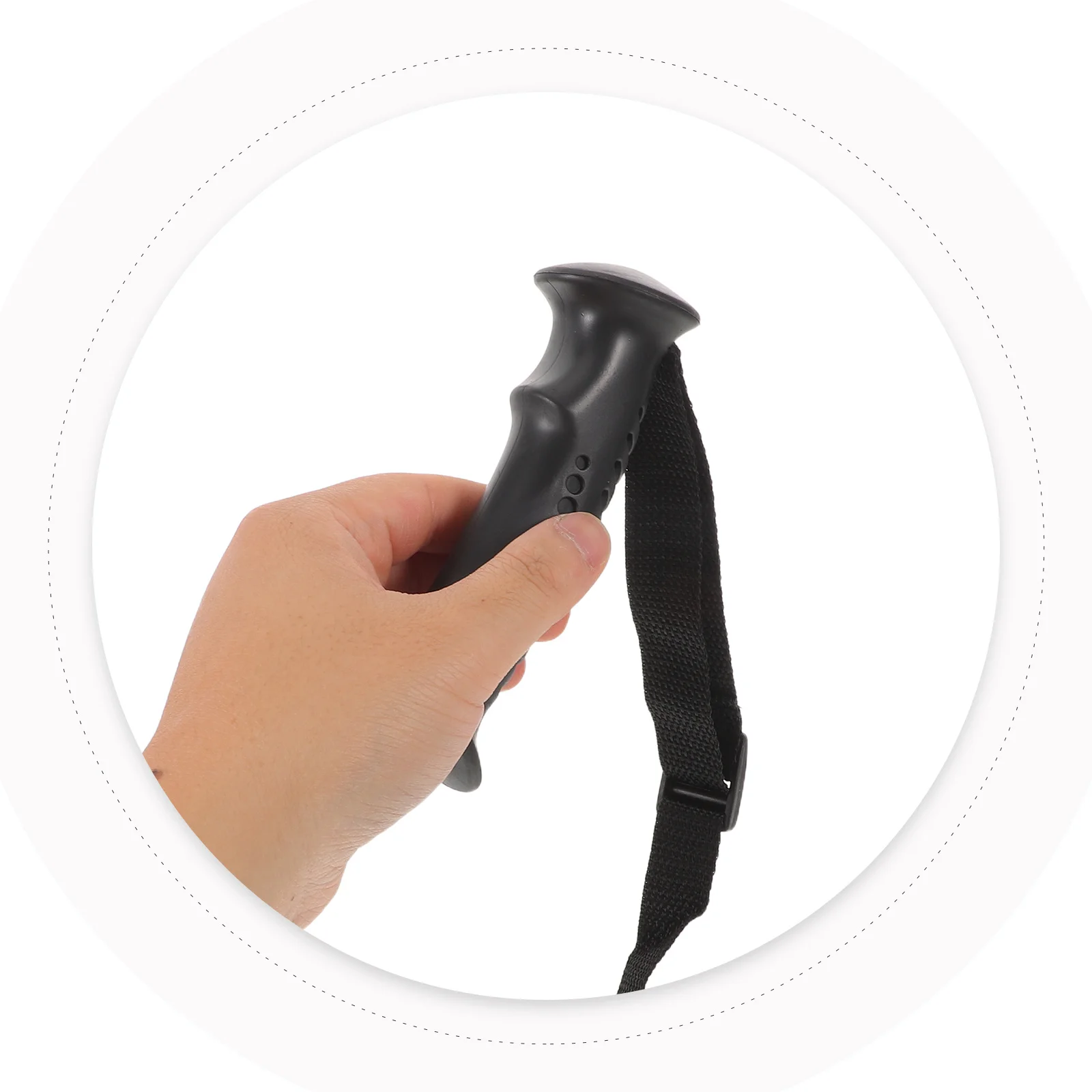 

4pcs Replacement Trekking Pole Handle Grip 20Mm For Hiking Sticks Mountaineering Poles With Wrist Strap Durable Outdoor Walking