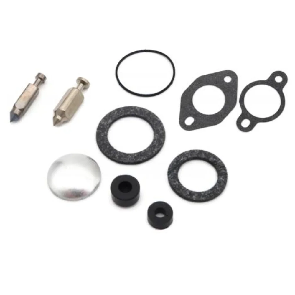 Replacement Float and Gasket Kit for For TECUMSEH For CH11 CH12.5 CH13 CH14 CH15 CV11 Carburetor Models 631951 632019A 631700