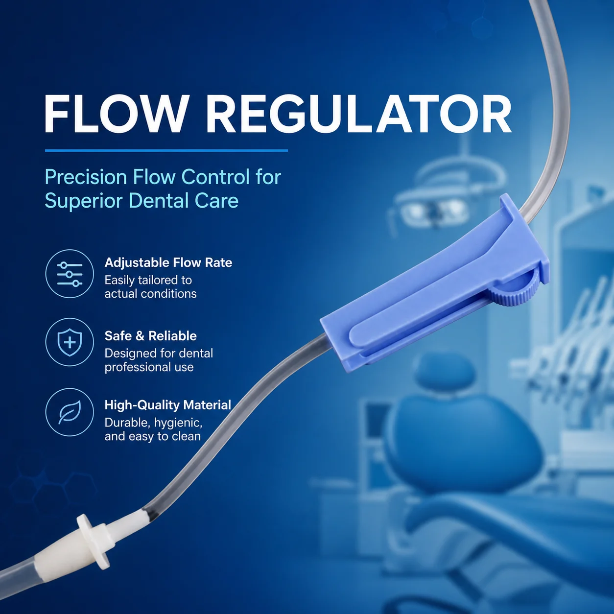 Disposable Sterile Dental Irrigation Tubing Set for NSK Surgic Pro/XT Motors, Implant Surgery Flushing Tube