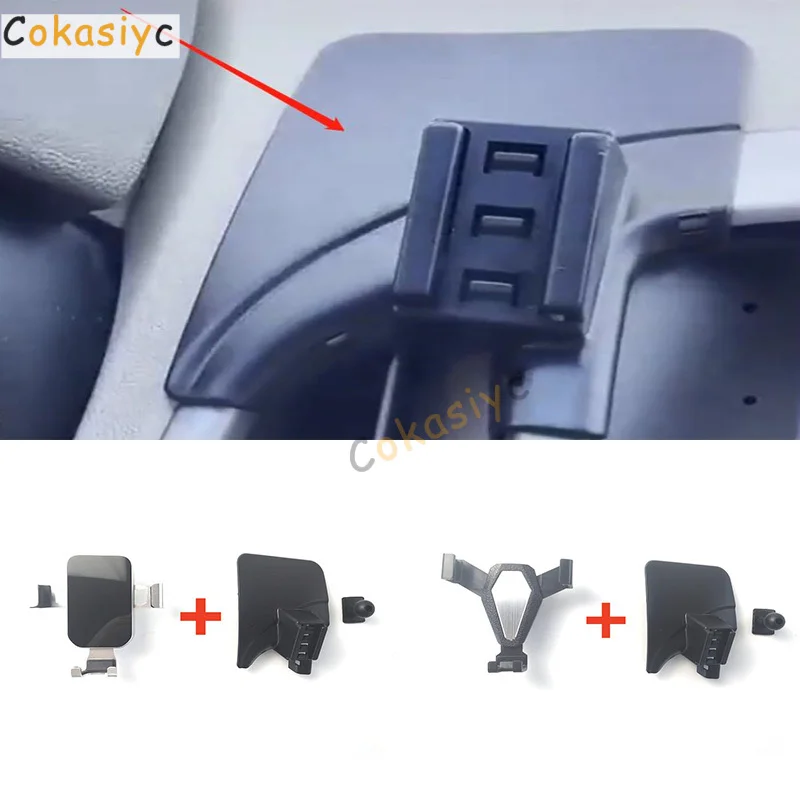 

1Lot Plastic Material For 2009-2014 OPEL Astra J Air Vent Mount Bracket Cell Phone Holder Special Mount Support Bracket Stand