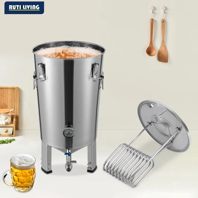 Fermentation Tank 7.04 Gal, Hot saleFermenting Equipment Brewing Beer Fermentor/Stainless Steel Conical Fermenter