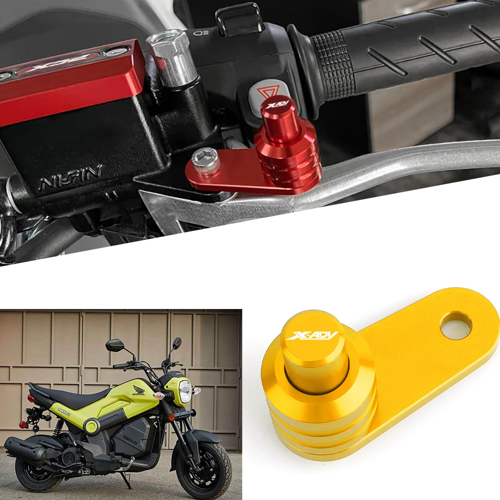 For HONDA X-ADV750 XADV750 XADV 750 Motorcycle Brake Parking Lever Switch Button Ramp Auxiliary Lock Parts