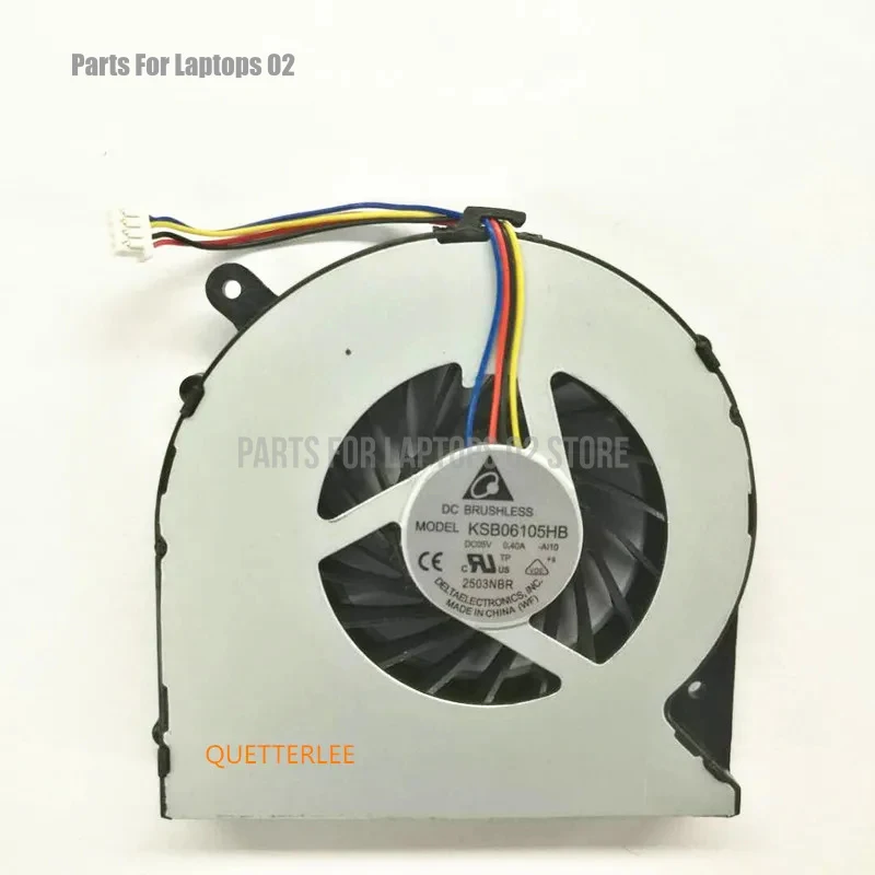 D New Laptop CPU  Fan Fit For Toshiba C850 C855 C870 C875 L850 L870 L850D L870D 4 Pin Conntector
