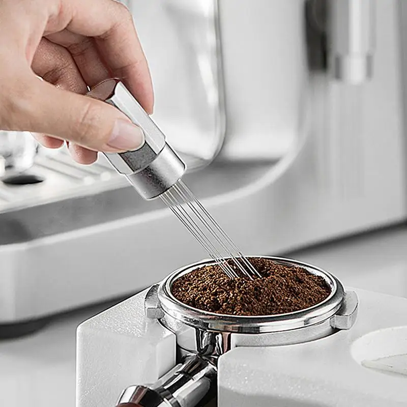 Herramienta de distribución de Espresso portátil, distribuidor de café, agitador profesional con
