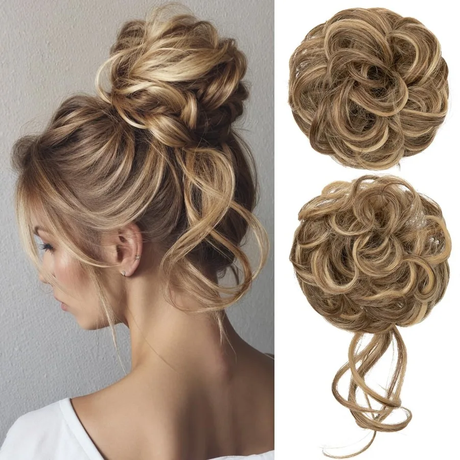 cjl-hair-2個入り-メッシーバン-ヘアピース-ウェーブ-カール-合成繊維-アップスタイル-シニヨン-フェイクシュシュ-ポニーテール-エクステンション-女性用-バーチェルム