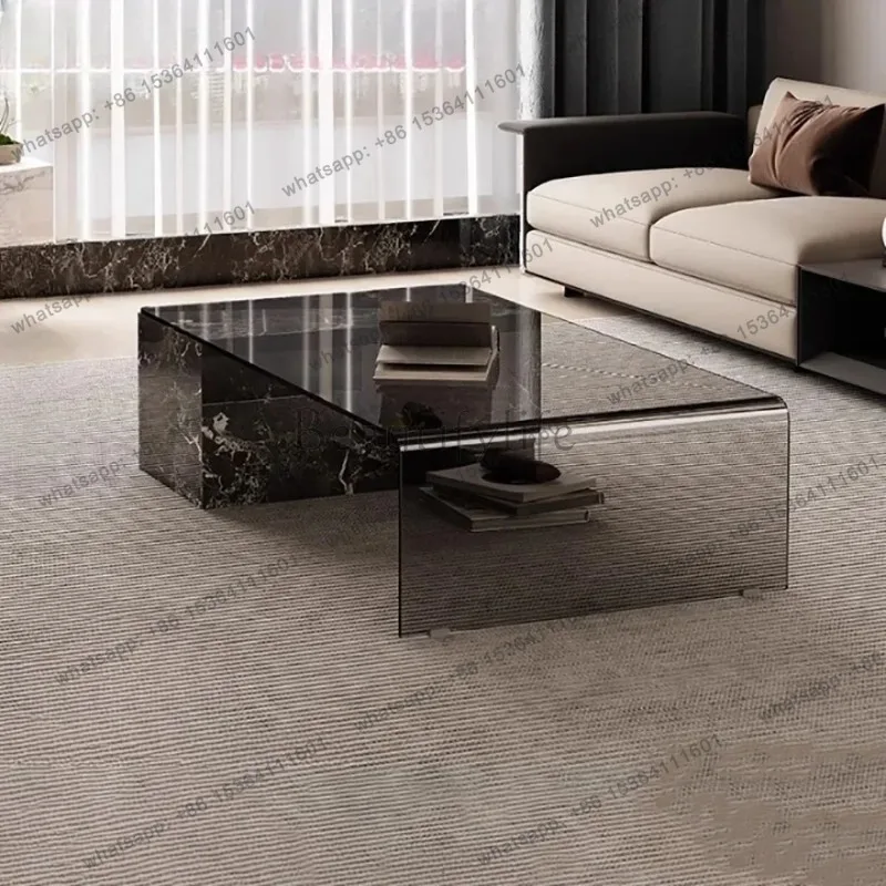 PG Trendy Unique Coffee Table Premium Modern Aesthetic Design Coffee Table Nordic Living Room Table De Salon Basse Furniture