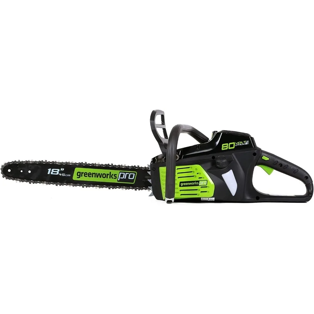 

80V 18" Brushless Cordless Chainsaw (Great for Tree Felling, Limbing, Pruning, and Firewood) / 75+ Compatible Tools), Tool Only