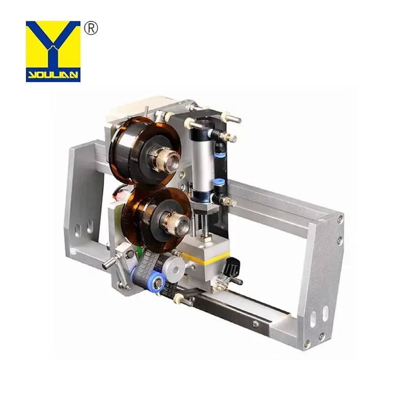 HP-241G Semi-Automatic Hot Foil Ribbon Date Coding Machine Batch Expiry Code Printer for Carton Food Paper CE ISO Certified