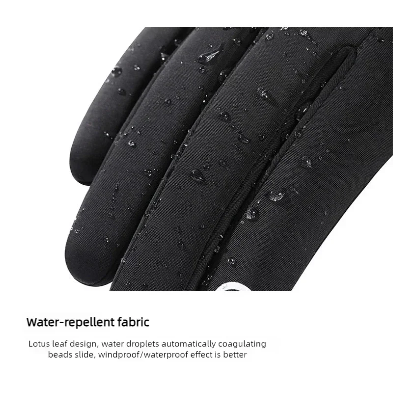 Xiaomi Youpin Winter Touch Screen Bicycle Gloves Waterproof Cycling Gloves Ski Warm Bike Gloves Outdoor Scooter Windproof Riding