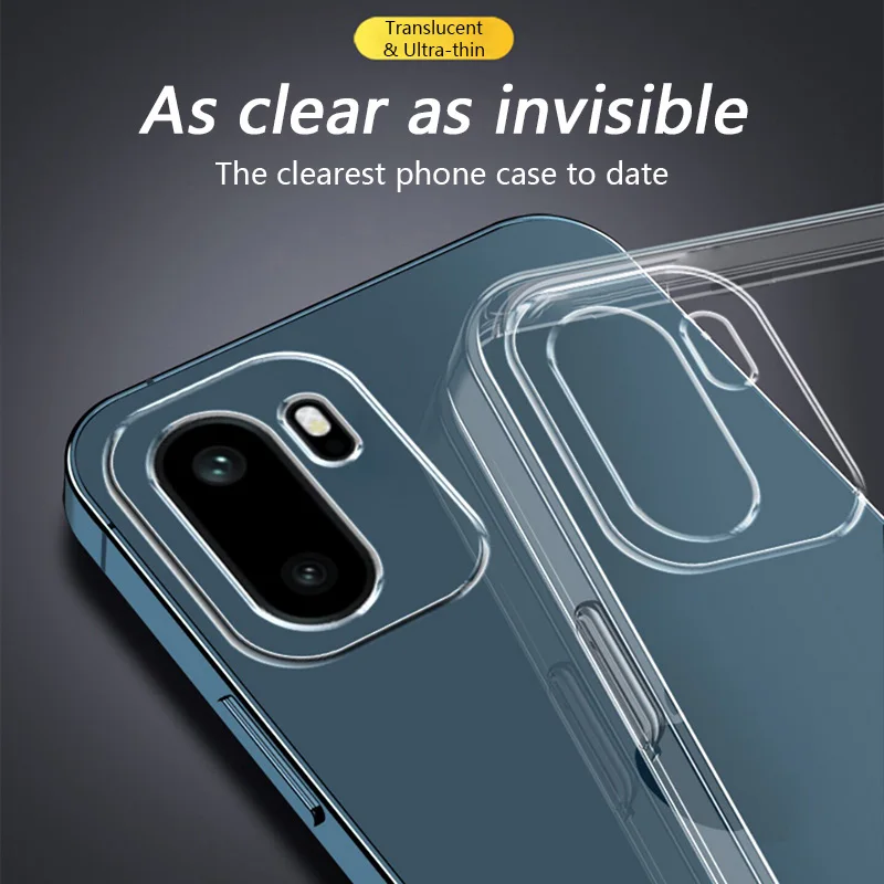 High Quality Transparent Phone Cases for OnePlus 15 15R Ace6 Ace 6 6T Camera Protective Soft TPU OnePlusAce6 Shockproof Cover
