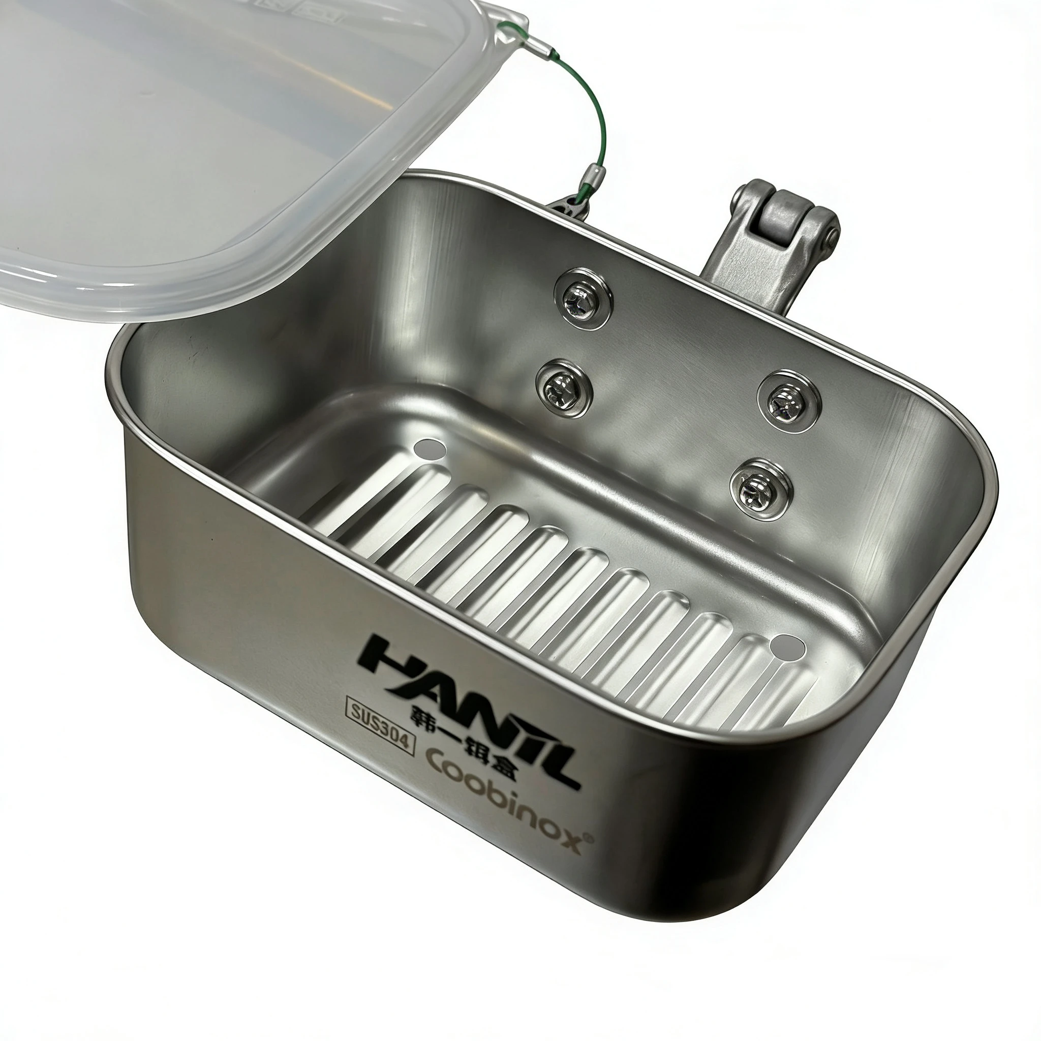 0.5L Marine Fishing Bait Box, High Quality 304 Stainless Steel (Compact Size, Corrosion Resistant in Saltwater), Size: 13×5×10