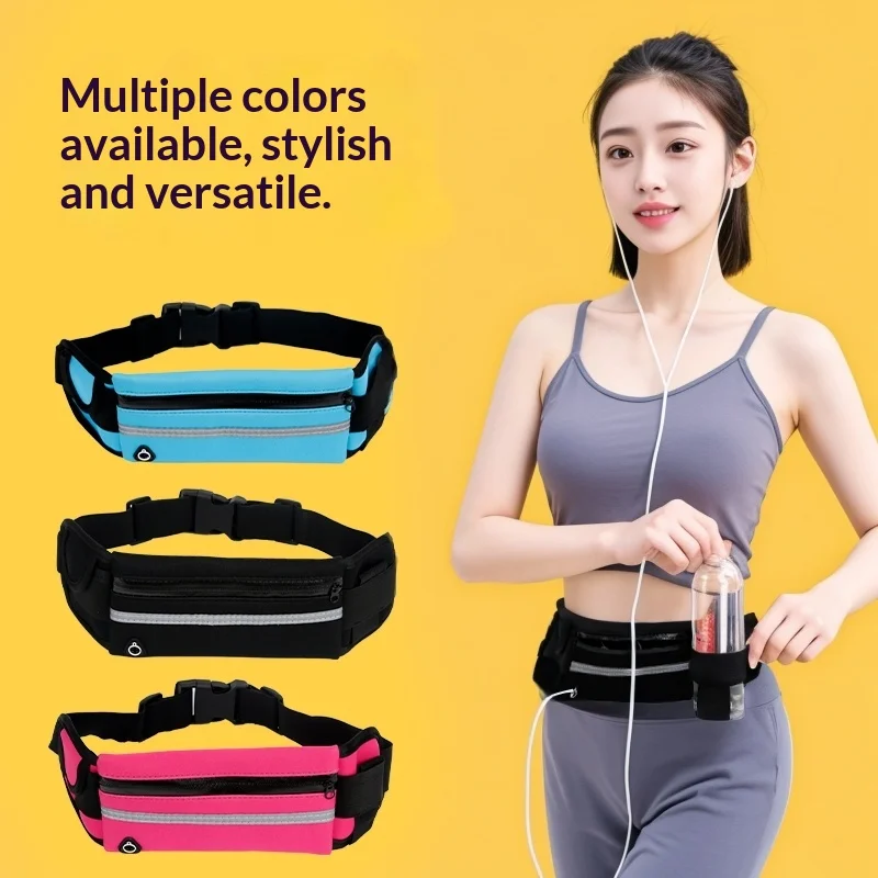 Professional Running Waist Bag Sports Belt Pouch Mobile Phone Case Men Women Hidden Pouch Gym Sports Bags Running Pack"