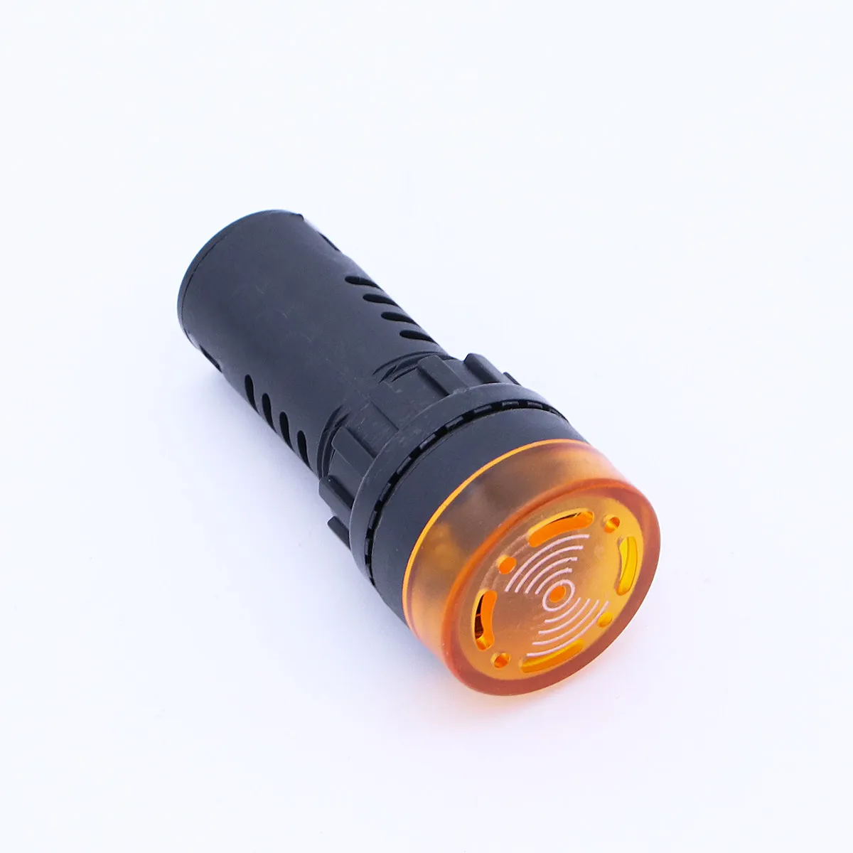 24V Yellow Indicator Light with Buzzer Alarm Low Power Signal Lamp Concealed Terminal Long Life