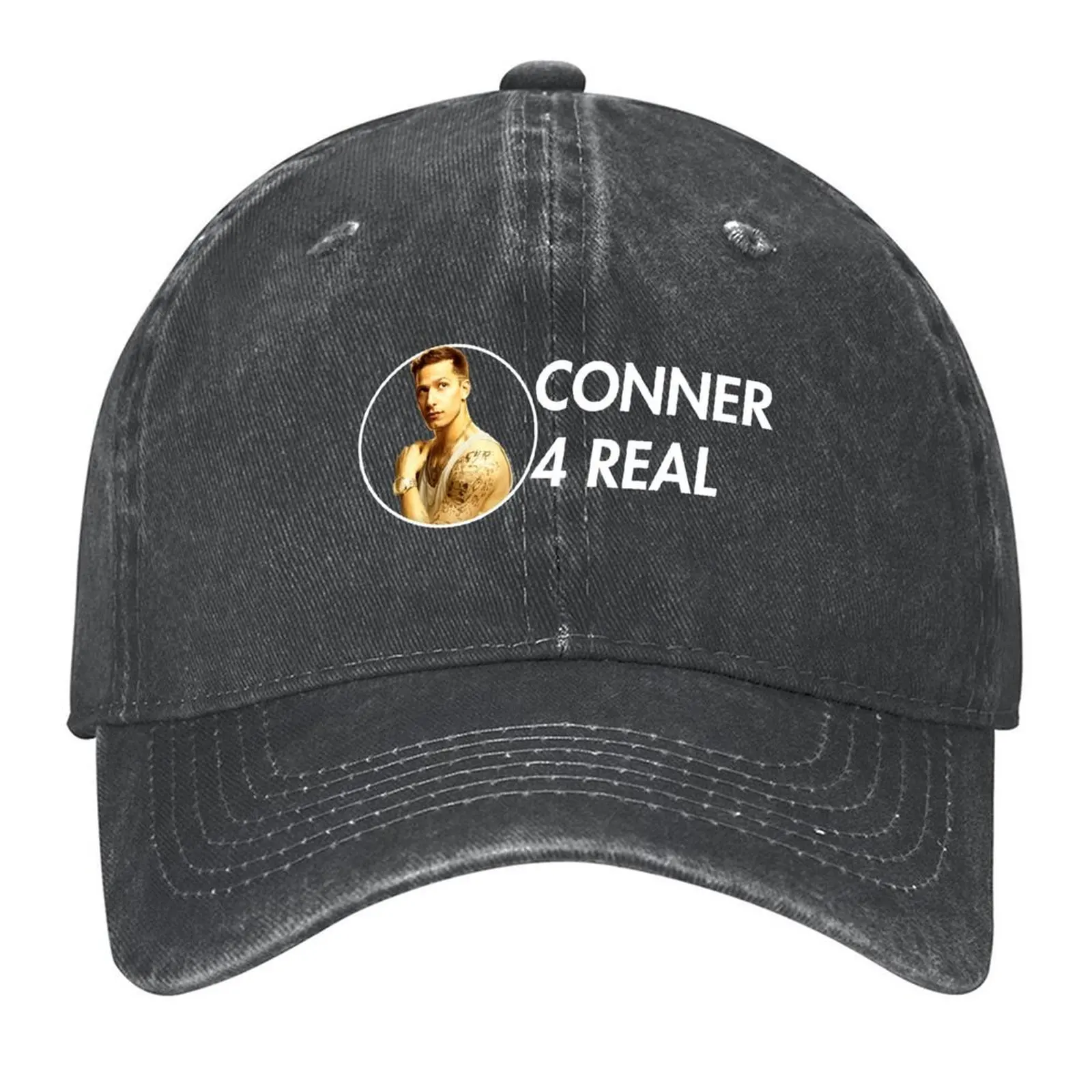 

Conner 4 Real Baseball Cap Military Cap Man Streetwear Golf Hat black Caps For Women Men's
